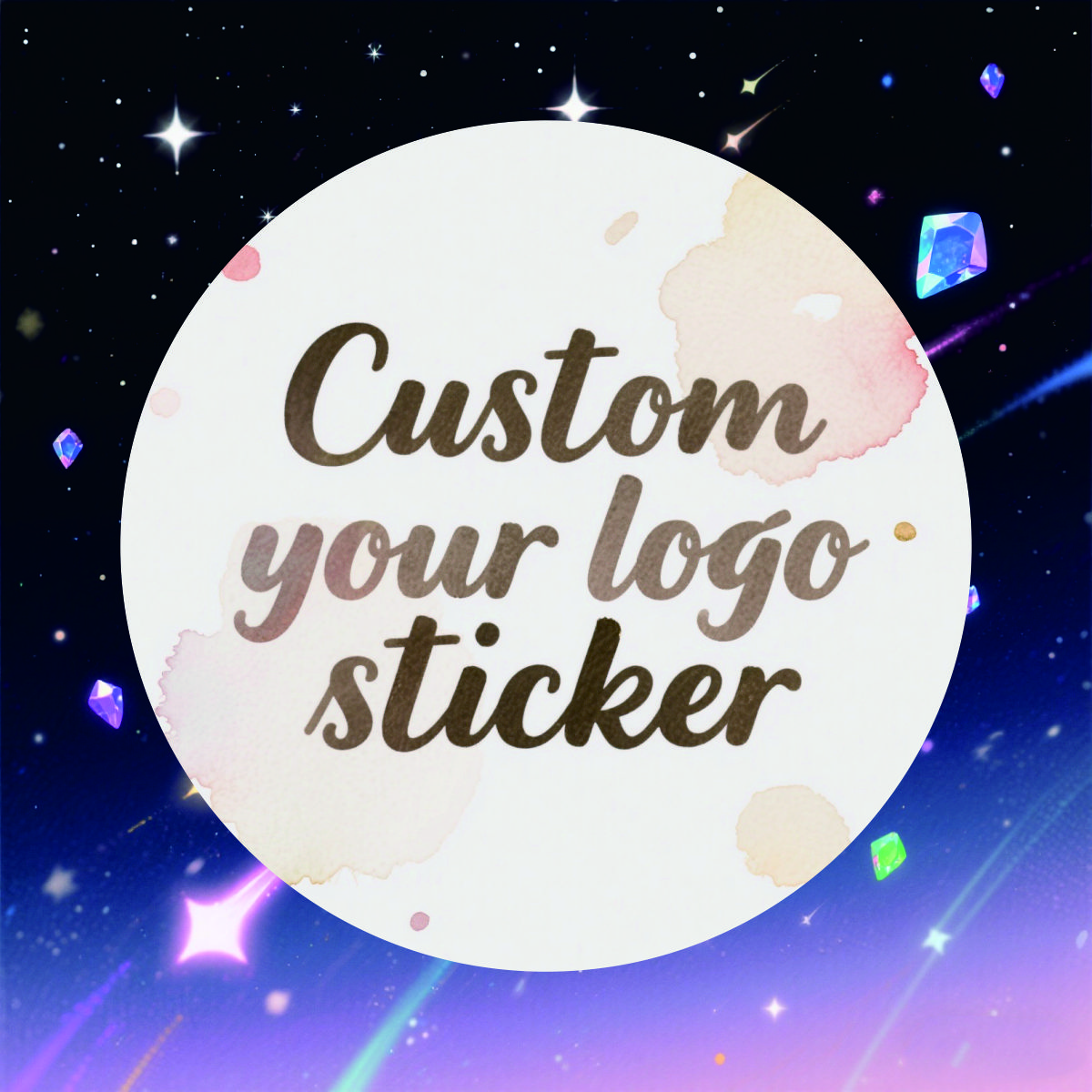 Sticker Custom Made Logo Custom Stickers Personalized Logo Labels for Events | Inspire Uplift