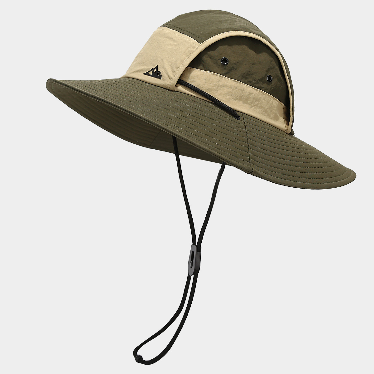 Wide Brim Sun Protection Hat with Neck Flap for Hiking, Fishing & Outdoor Adventures