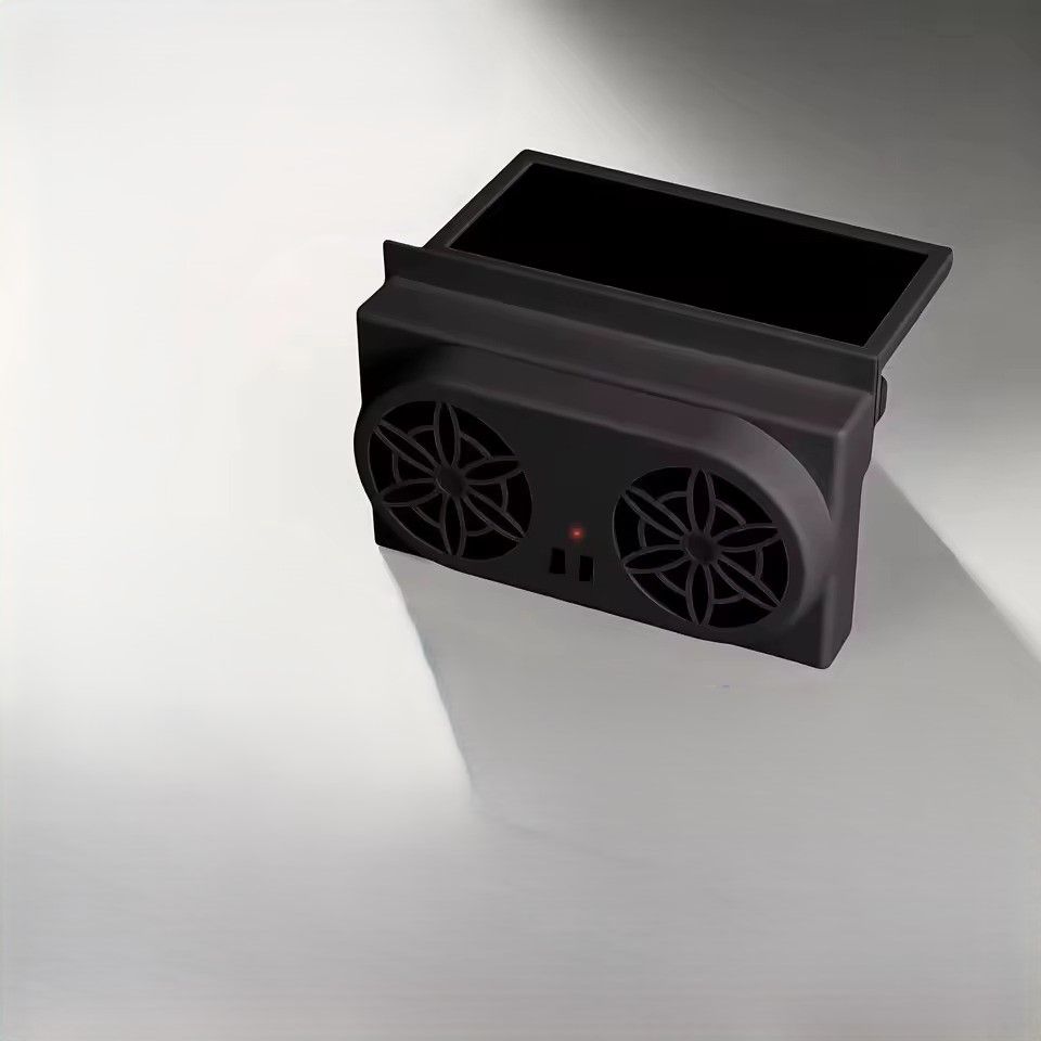 Solar Car Exhaust Fan Window Ventilator with Car Air Circulation Cooling System