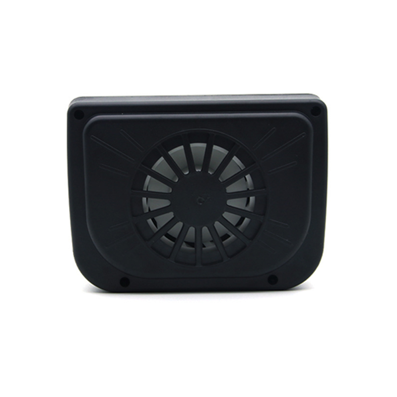 Solar Car Exhaust Fan Portable Car Window Cooling Fan Quiet Ventilation System