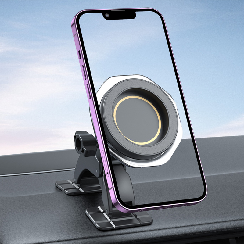 MagSafe Car Mount Magnetic Phone Holder Strong Dashboard Phone Mount for iPhone & Samsung