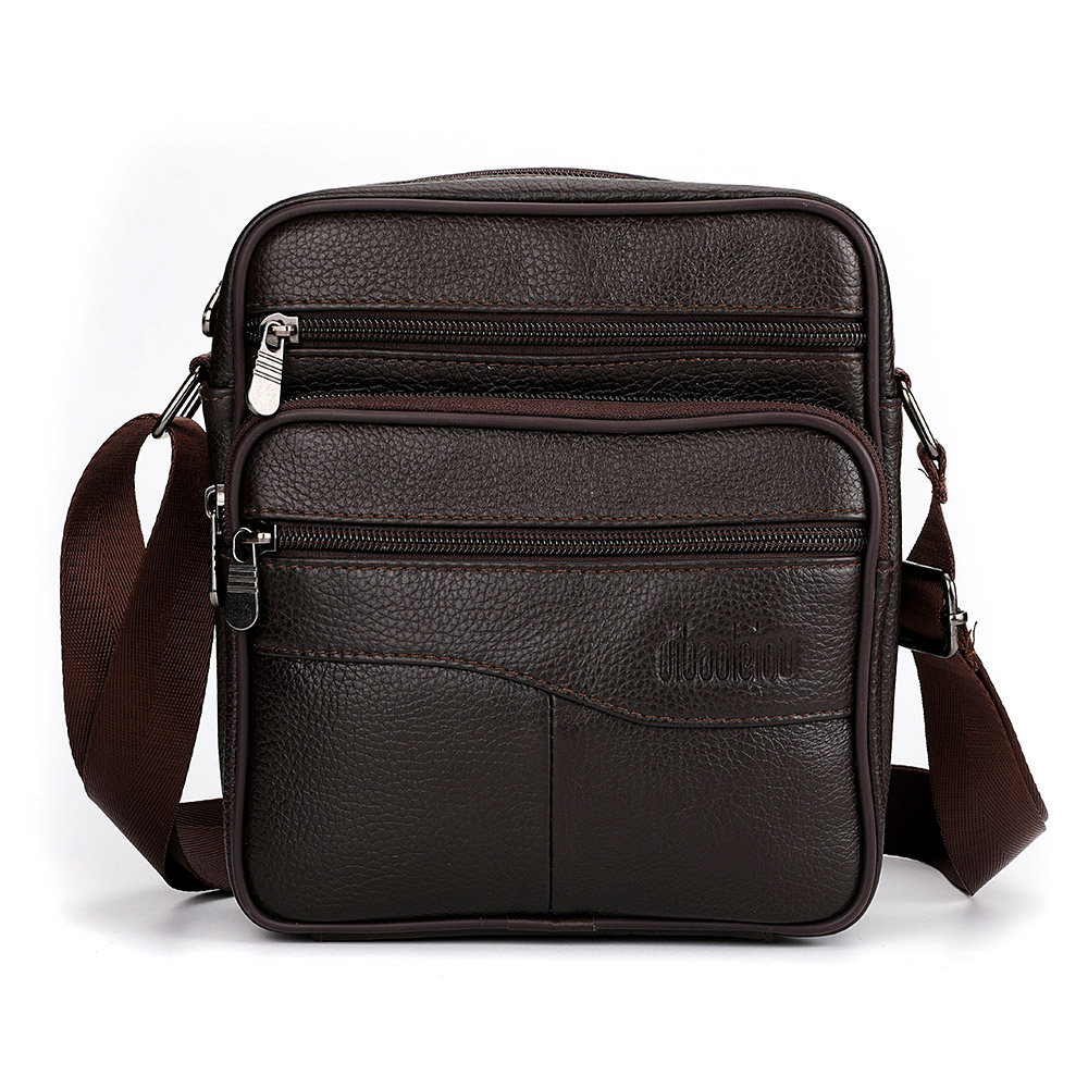 Premium Genuine Leather Messenger Bag for Men, back to school backpack, Large Business Crossbody Shoulder Tote
