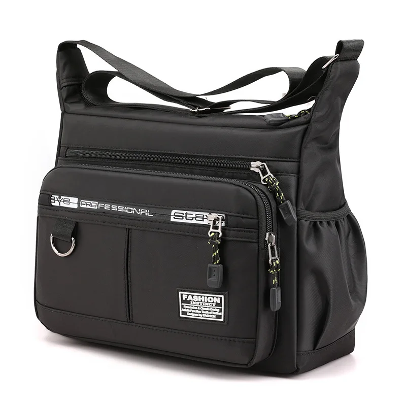Executive Men's Crossbody Bag for Work & Travel back to school backpack with Multi Pocket Organizer