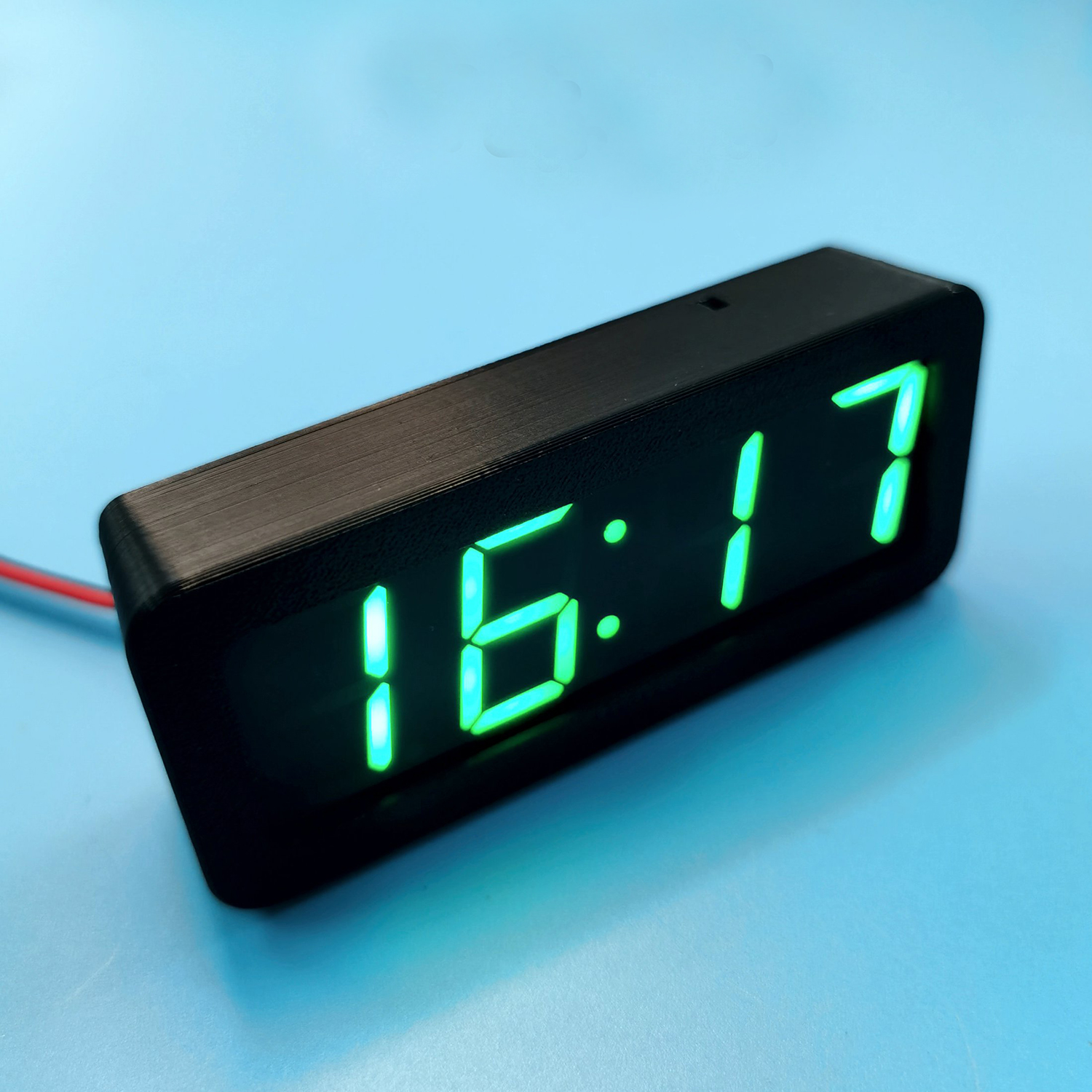 GPS LED Digital Car Clock Hour Display USB Powered Electronic Time Clock