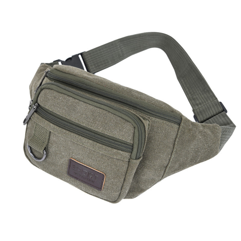 Men Waist Bag Large Capacity Crossbody Sling Bag for Travel Sports Cycling