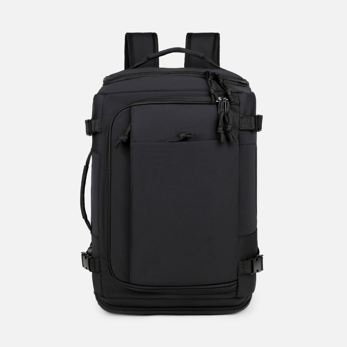 Large Capacity Carry On Backpack with Shoe Compartment and Laptop Storage