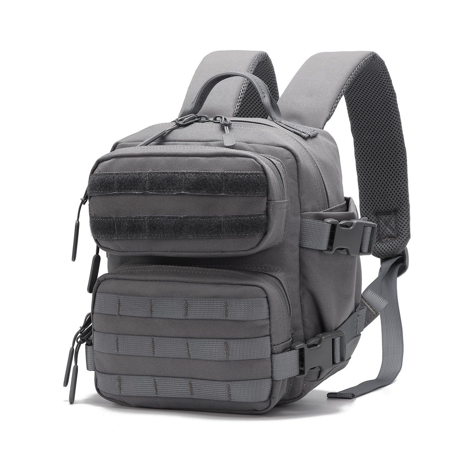 9L Mini Tactical Backpack Small Gym Bag Fitness Portable Backpack With Molle System For Hiking, Camping, Traveling, Daily Use