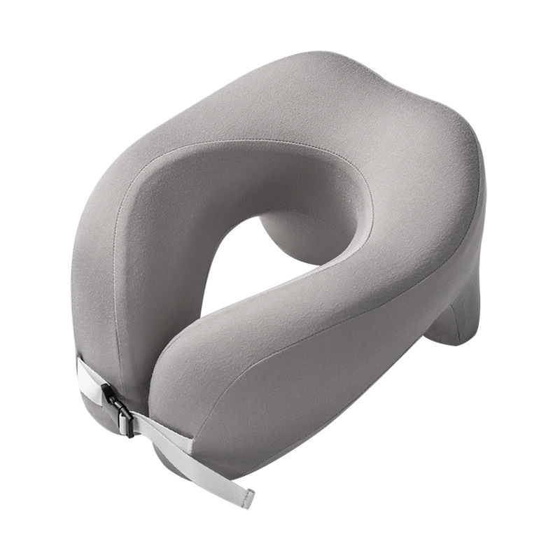 Memory Foam Travel Pillow U Shaped Airplane Neck Pillow for Head and Cervical Support
