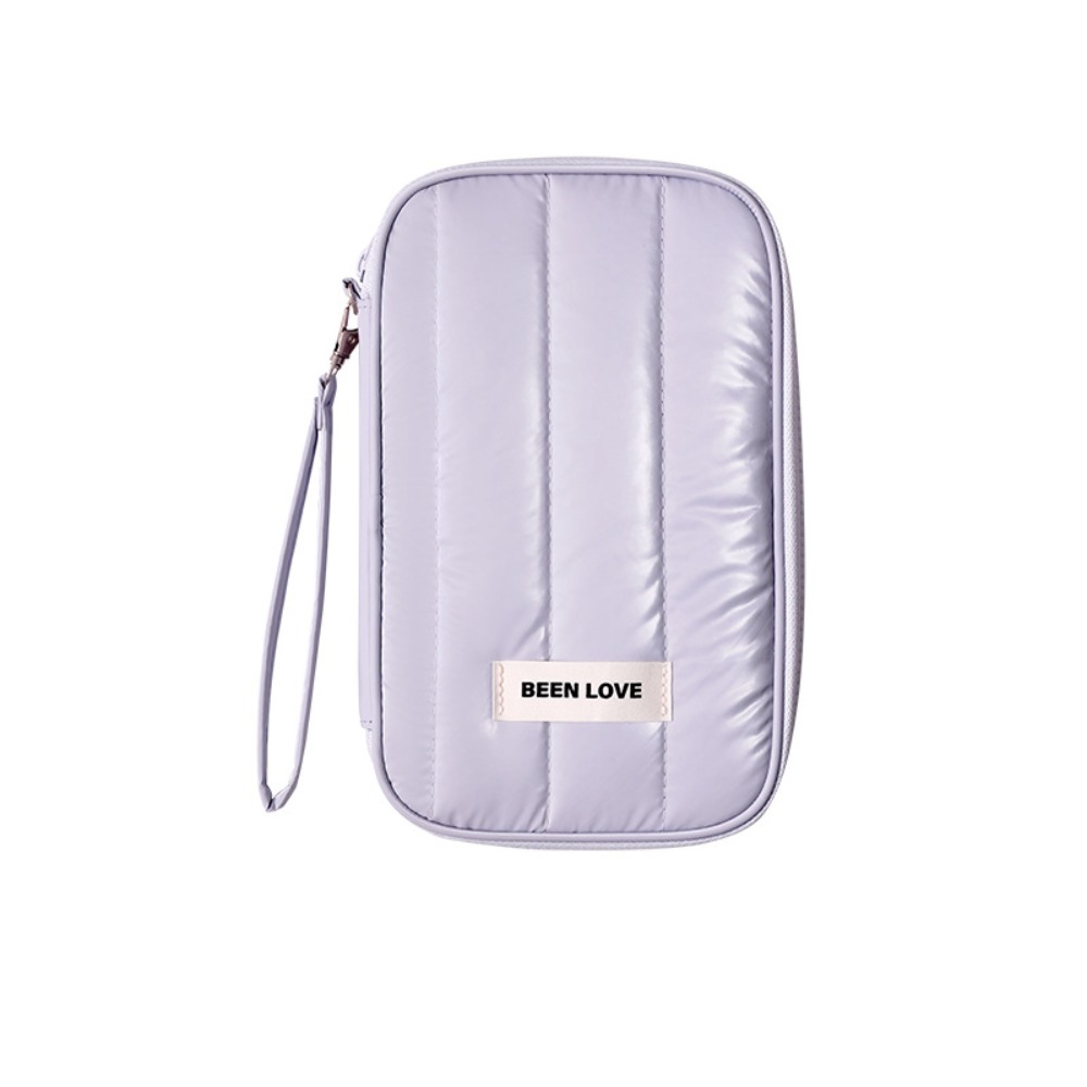 Passport Holder Waterproof Travel Wallet with Zipper Card Storage