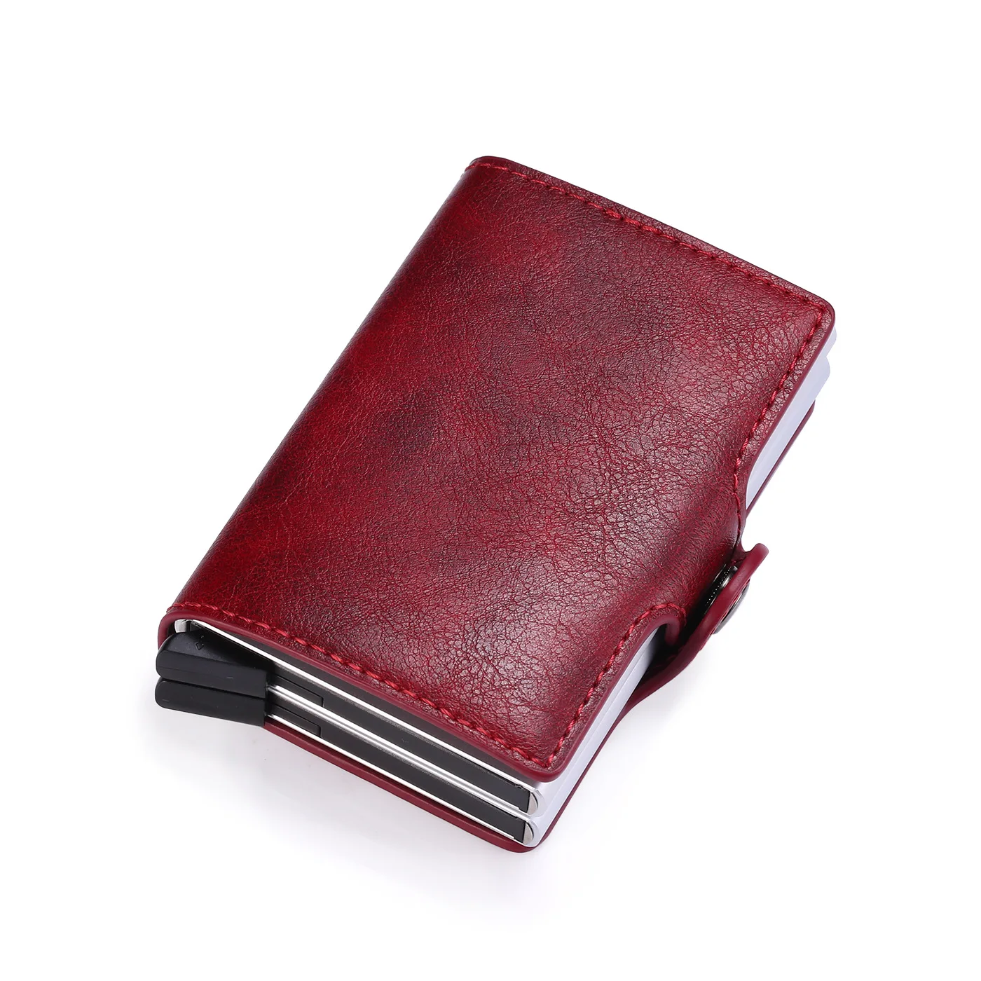 Wallet for Men Carbon Fiber Slim Card Holder with Card Slots