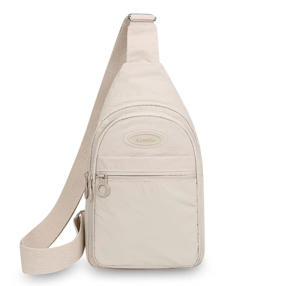 Anti-Theft Chest Bag Water-Resistant Nylon Sling Bag for Travel and Daily Carry