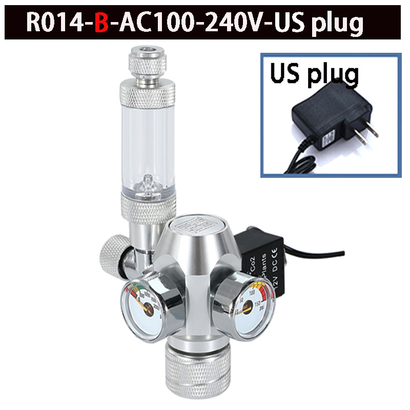 Regulator with Solenoid Valve Bubble Counter Precision Control