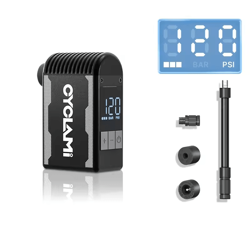 Portable Bike Electric Pump Mini Alloy Tire Inflator