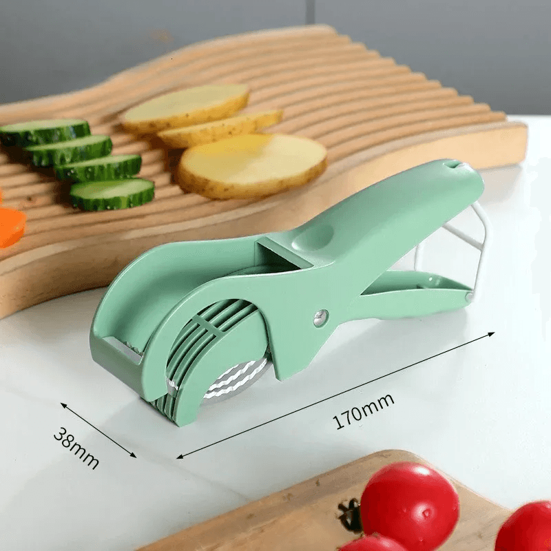 Stainless Steel Vegetable and Fruit Slicer Multifunctional Salad Cutter