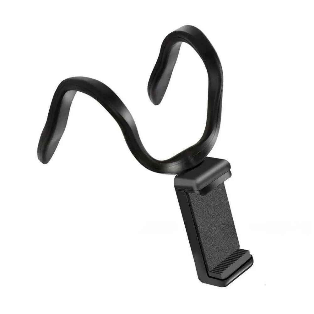 Pink Flexible Folding Phone Holder Stand for Treadmill and Car