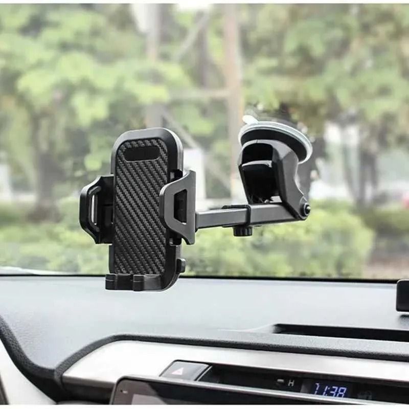 Universal Suction Cup Car Phone Holder with Rotation
