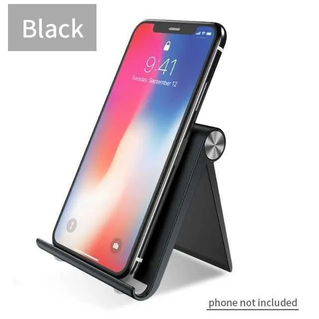 Universal Foldable Adjustable Phone and Tablet Stand for Desk