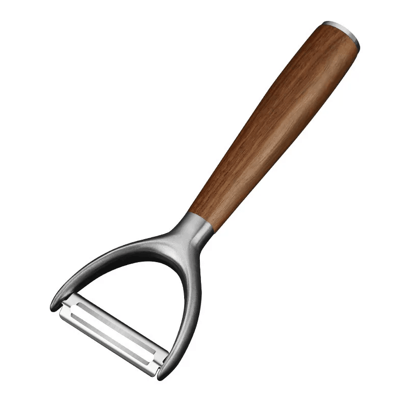 Stainless Steel Fruit Peeler Set Rosewood Handle Kitchen Peeler