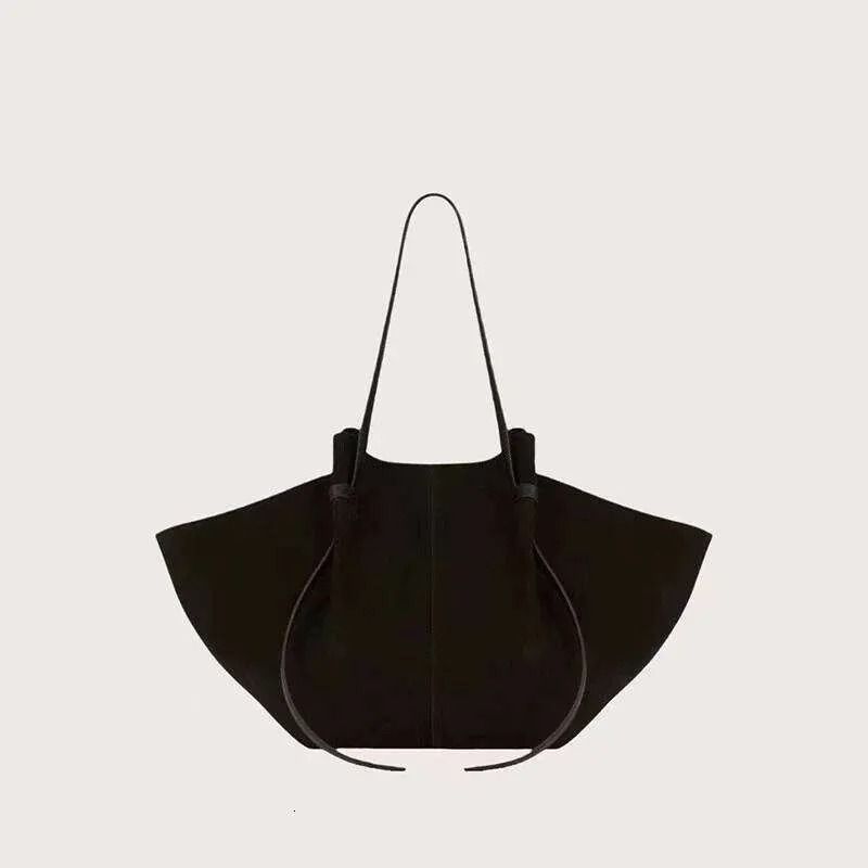 PU Leather Womens Tote Bag with Large Capacity Wing-Shaped Design