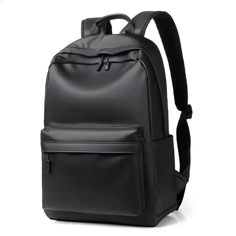 Men's PU Leather Laptop Backpack for Laptops