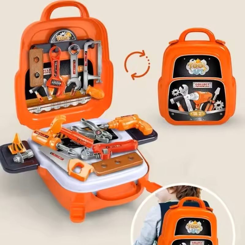 Childrens Construction Tool Set – Pretend Play DIY Kit for T | Inspire ...