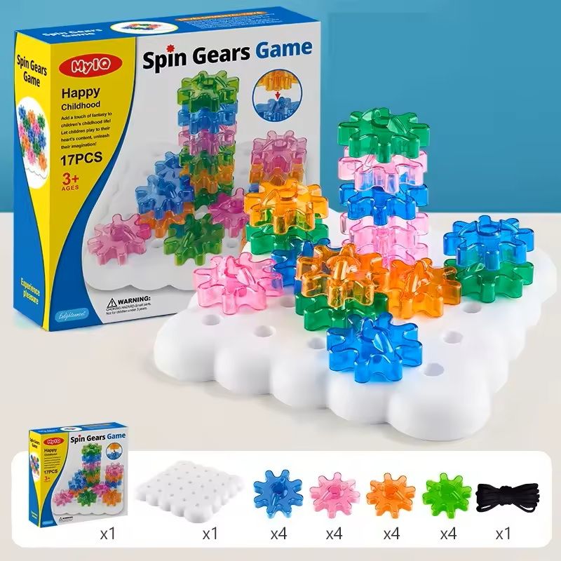 Montessori Peg Board Toy oddler Building & Stacking Block Game for Early Learning