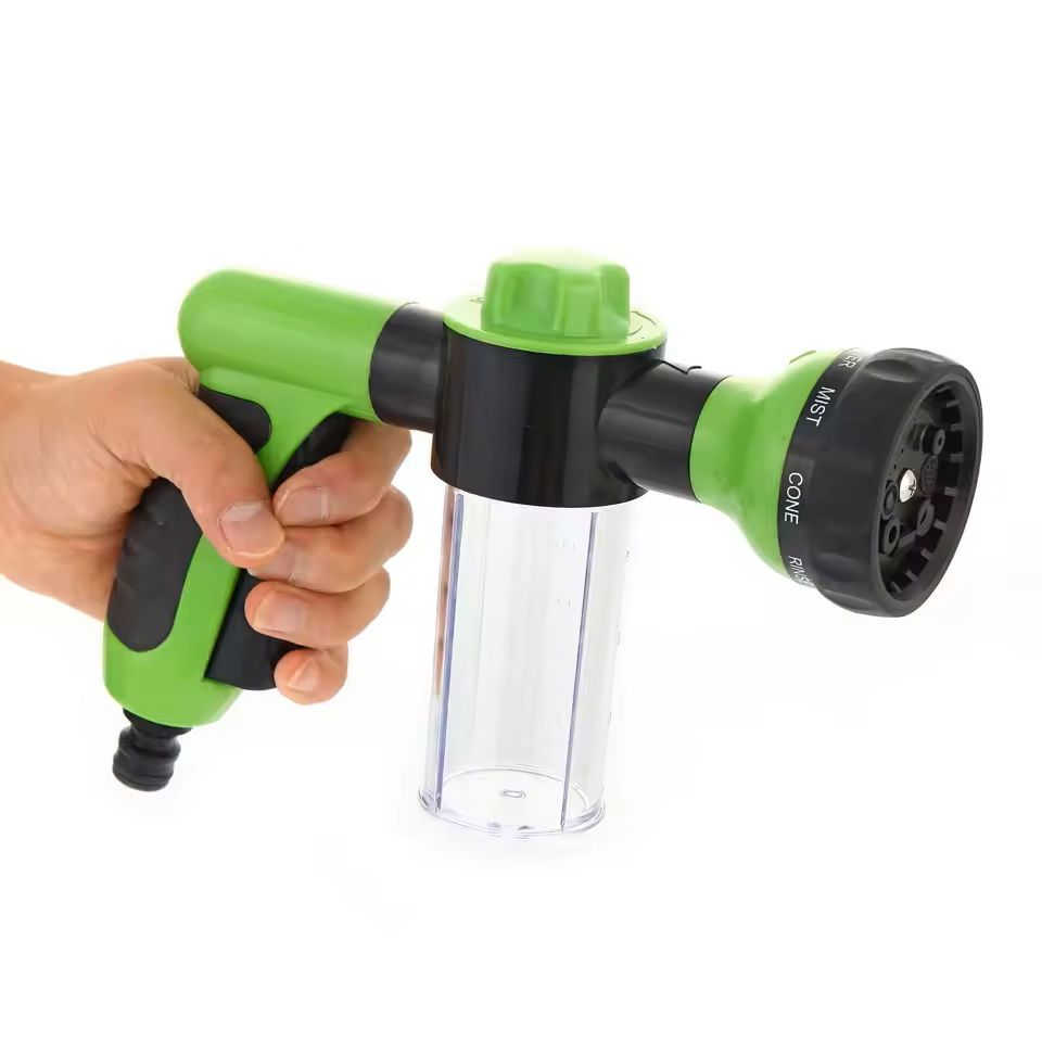 8-in-1 Dog Shower Sprayer & High-Pressure Pet Bath Hose Nozzle All-Purpose Dog & Cat Wash Tool