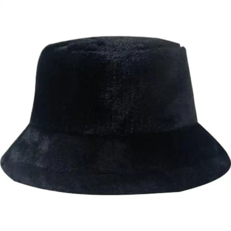 Faux Fur Winter Bucket Hat for Women & Girls – Fuzzy Warm Furry Fisherman Cap for Skiing, Travel & Casual Wear