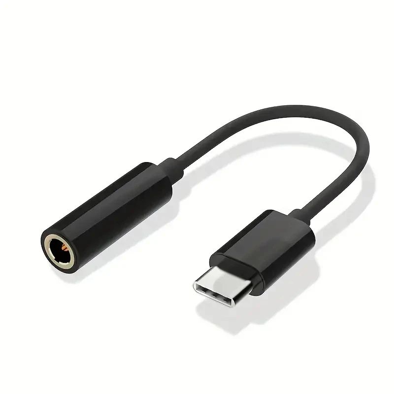 USB-C to 3.5mm AUX Adapter Cable - Type C Audio Jack Converter for Samsung, Xiaomi, Huawei & Car Stereo
