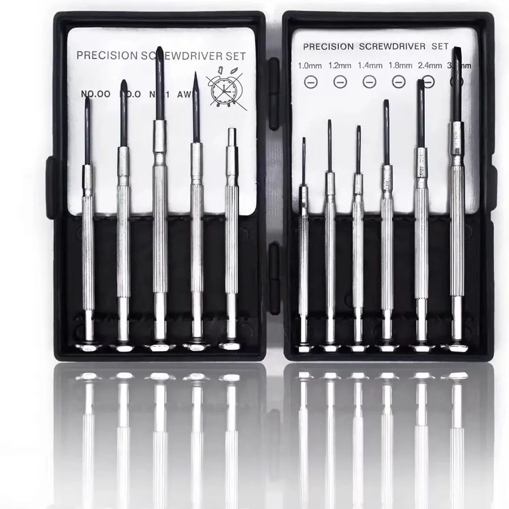 11 Pcs Mini Precision Screwdriver Set in Tough Red Case for | Inspire ...