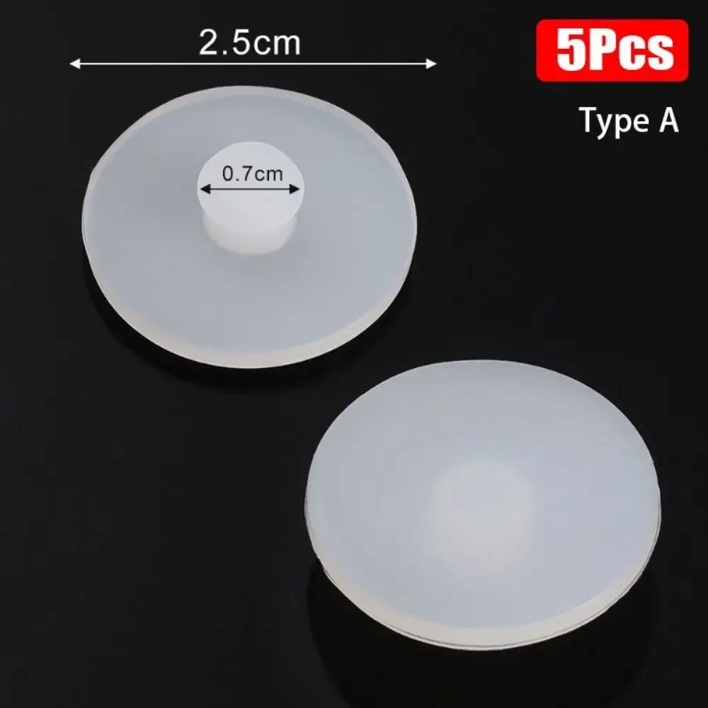 5 Pcs Silicone Bottle Lid Seal Plug Replacements for Travel Tumbler Coffee Cup Mug Vacuum Bottle, Leakproof Non-Spill