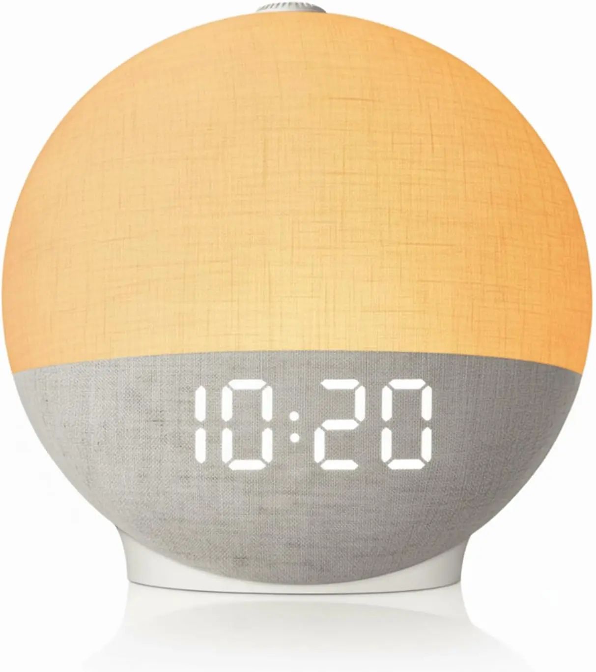 Sunrise Alarm Clock Wake Up Light, White Noise Sound Machine 30 Sleep Sounds, Bluetooth Speaker Night Light for Bedroom