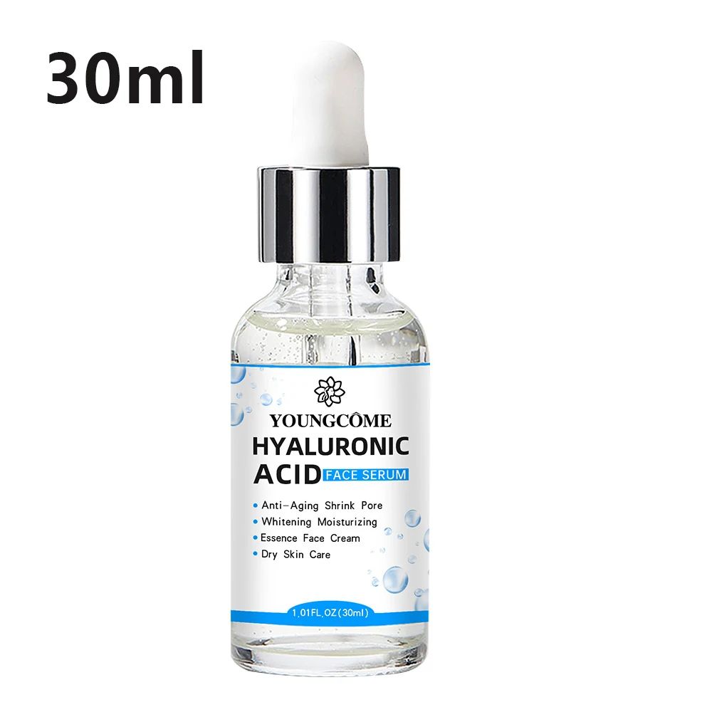 Hyaluronic Acid Facial Essence Serum – Deep Moisturizing Korean Skincare with Vitamin C & Botanical Extracts