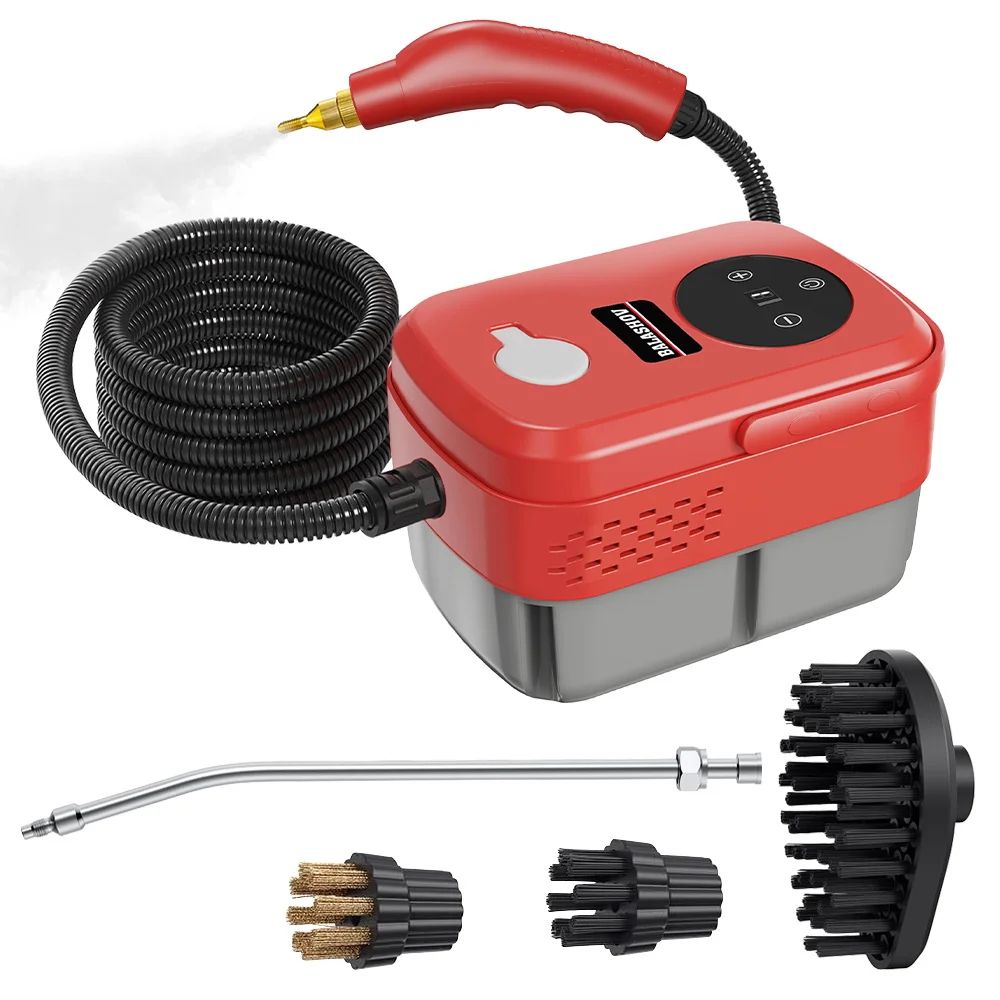 2500W High-Temp Handheld Steam Cleaner - High Pressure Steam Cleaning Machine for Kitchen Hood, AC, Car & Floors