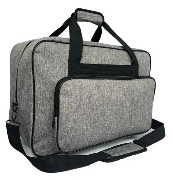 Portable Sewing Machine Carrying Bag, Dustproof Oxford Protective Case with Storage Pockets for Threads & Accessories