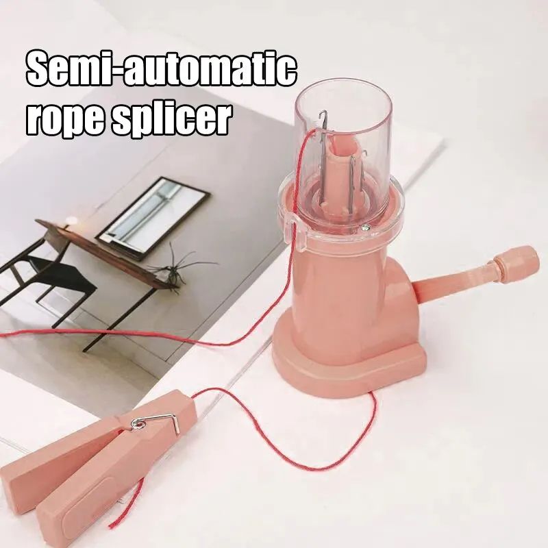 Cranking Rope Manual Hand Crank Rope Knitting Machine – Semi-Automatic Min | Inspire ...