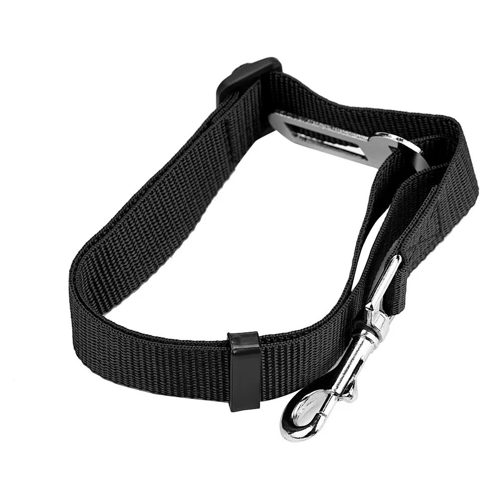 Adjustable Dog Car Seat Belt Safety Leash Travel Clip for Small Medium Dogs Cats Nylon Harness Lead Seatbelt Tether