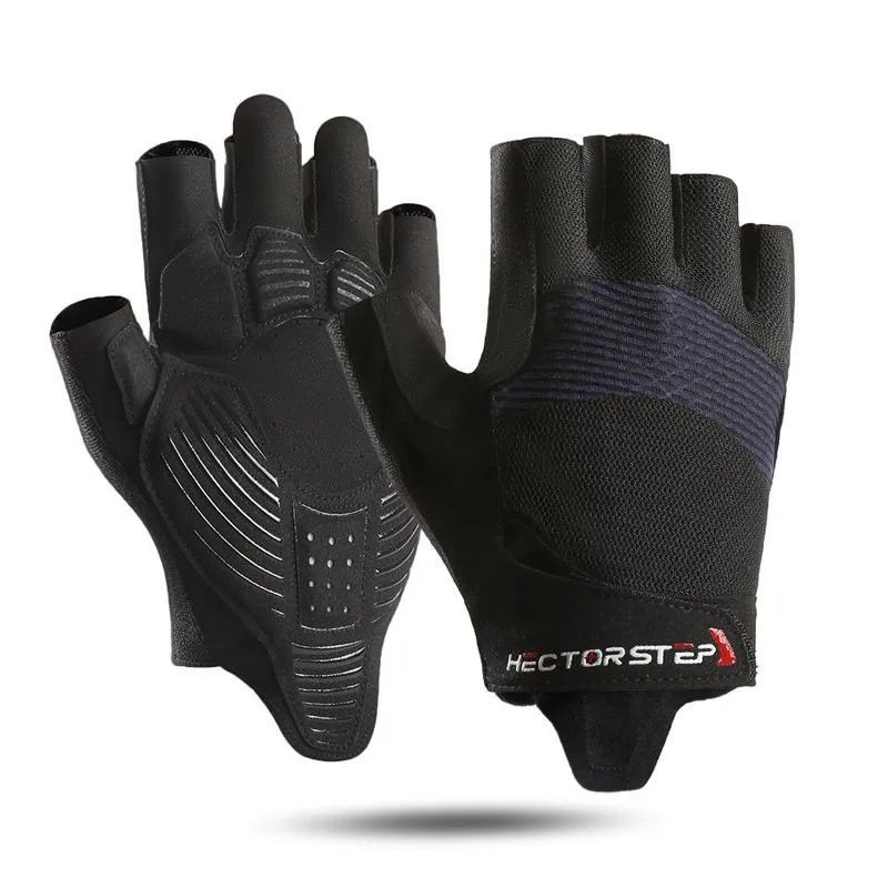 Breathable Anti-Slip Cycling Gloves Half-Finger Padded for Outdoor Sports Riding Running Gym Fitness