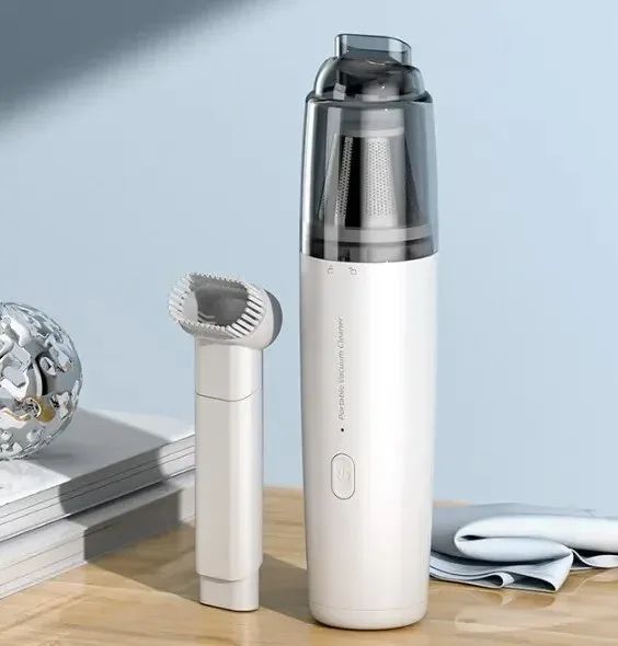 Portable Handheld Wireless Vacuum Cleaner – Rechargeable High-Suction Mini Dust Remover for Car & Home