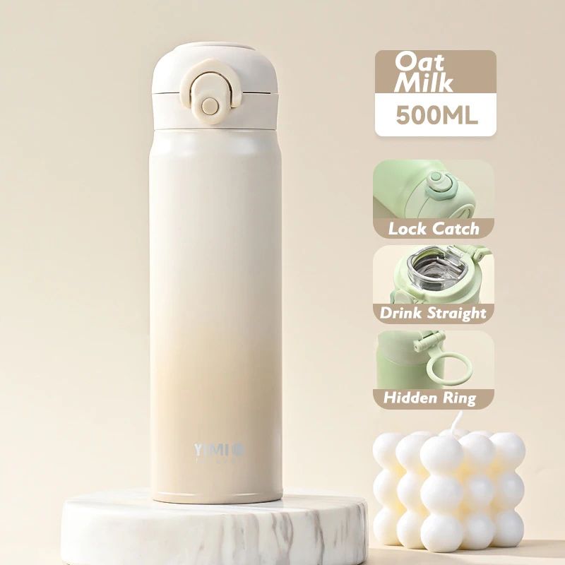 316 Stainless Steel Vacuum Insulated Thermos Bottle – Leakproof Portable Thermal Coffee & Water Tumbler