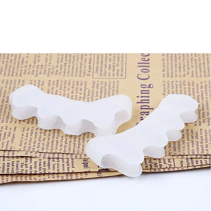 Gel Silicone Protective Toe Separator – Bunion & Hammer Toe Corrector (1 Pair)
