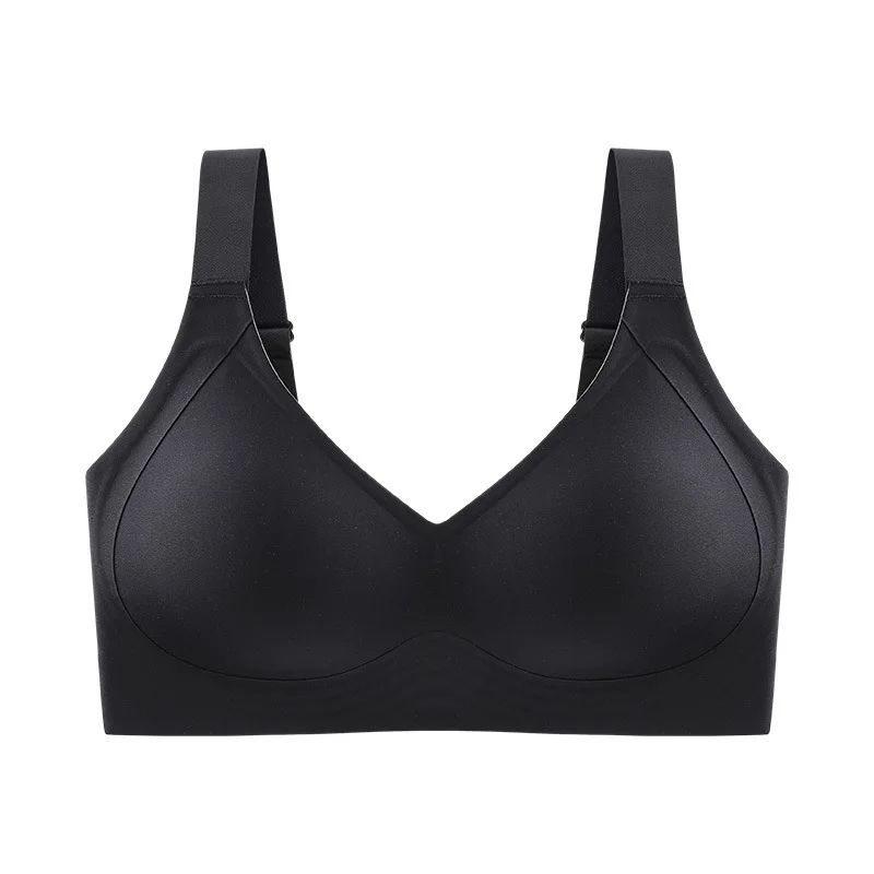 FallSweet Seamless Push-Up Wireless Bra – Thin Cup Plus Size Bralette, M–6XL
