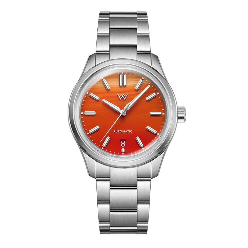 Welly Merck WM225 Gemstone Series Automatic NH35 Men's Watch with Sapphire Crystal - 328 ft Water Resistant