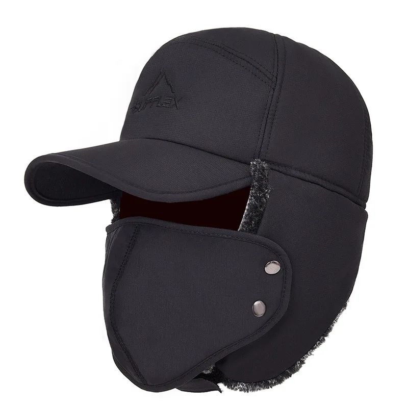 Thick Winter Faux Fur Bomber Hat with Ear Flaps – Thermal Trapper Cap for Men & Women