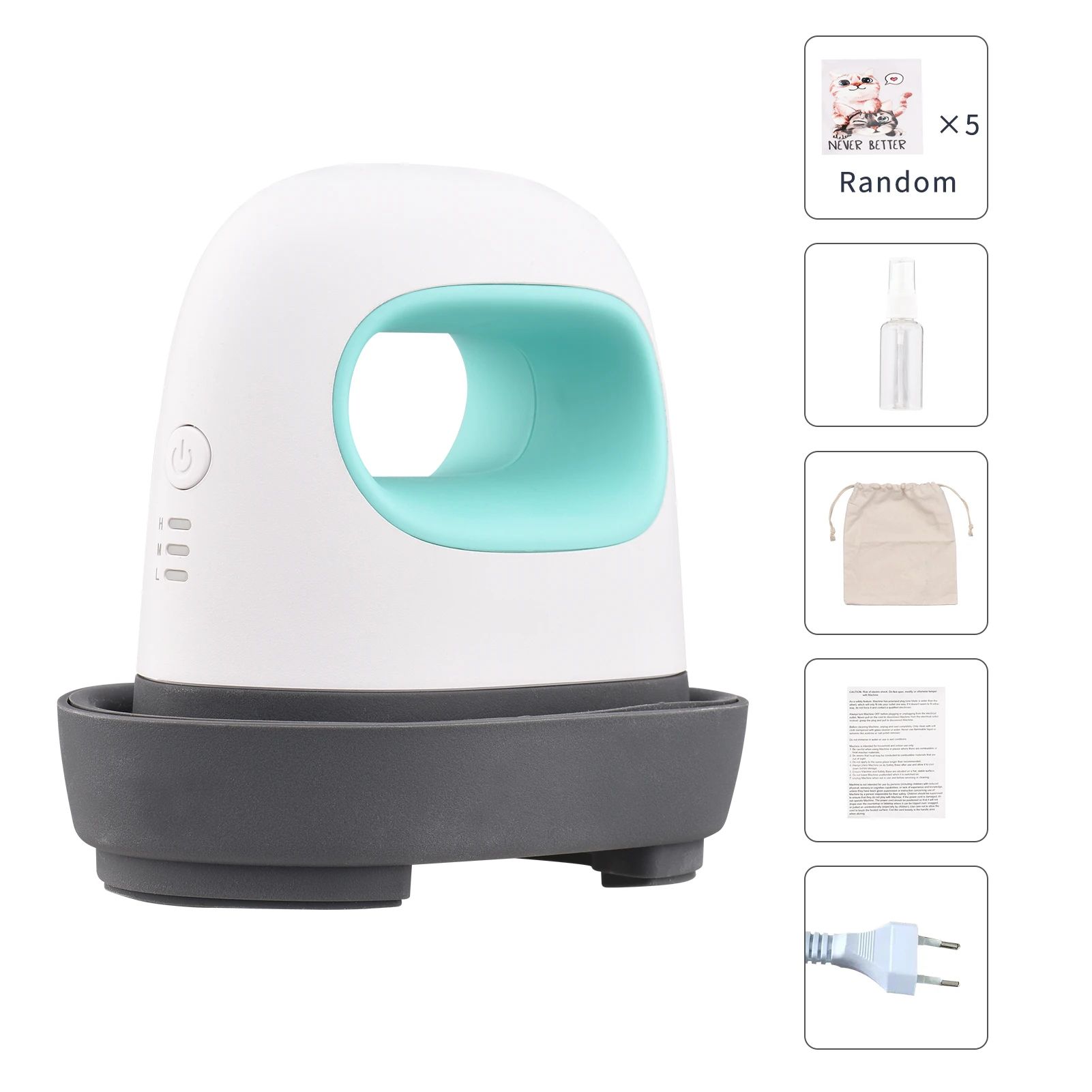 Portable Mini Heat Press Machine for T-Shirts & HTV Vinyl – 3 Temperature Easy Press Transfer Iron for DIY Crafts