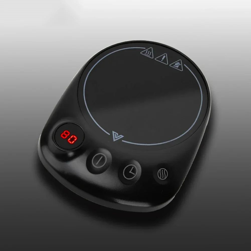 ThermoSmart 200W Electric Mug Warmer – 5 Temperature Desk Beverage Heating Plate with Auto Shut-Off