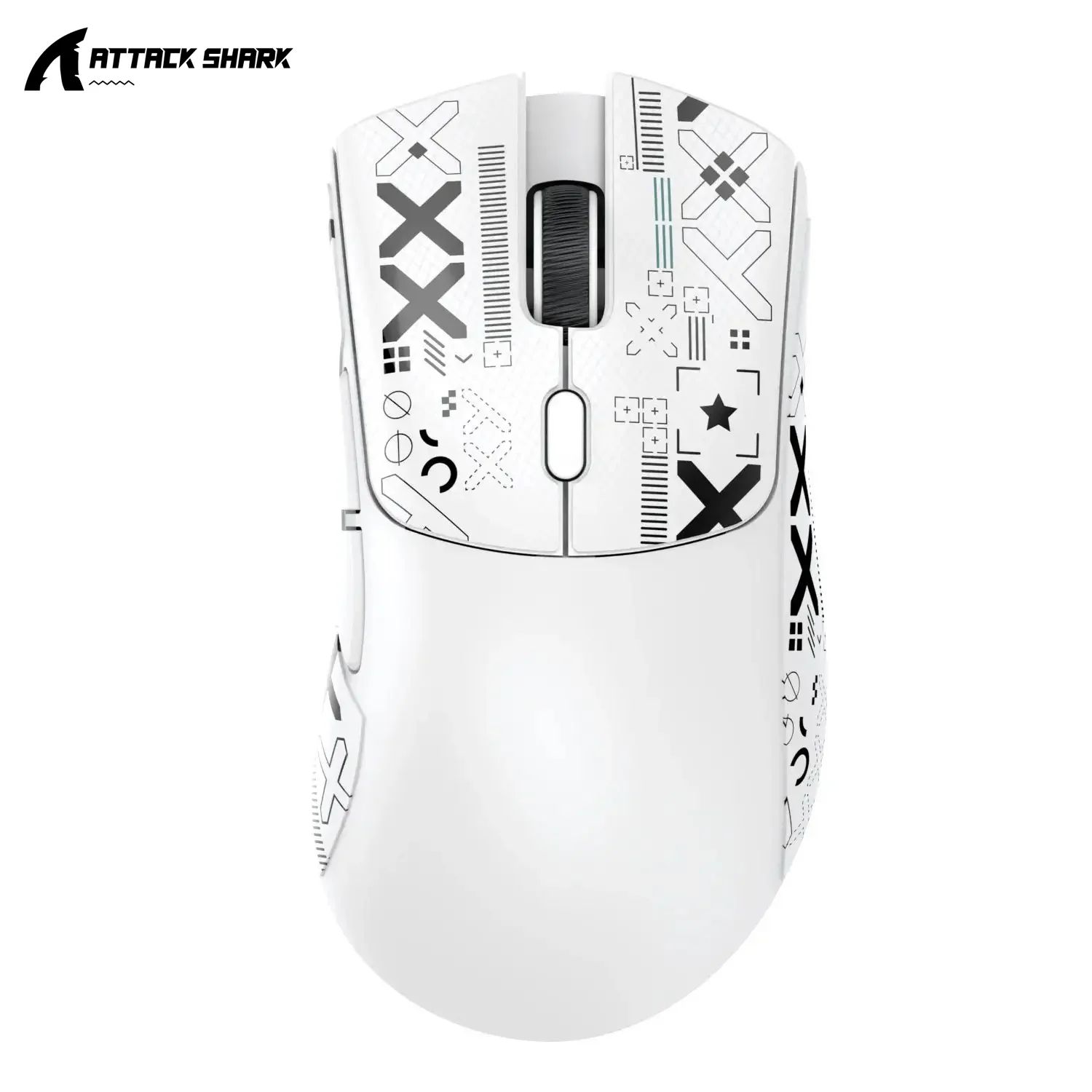 Attack Shark RGB Wireless Gaming Mouse - Tri-Mode Bluetooth Lightweight FPS Mouse