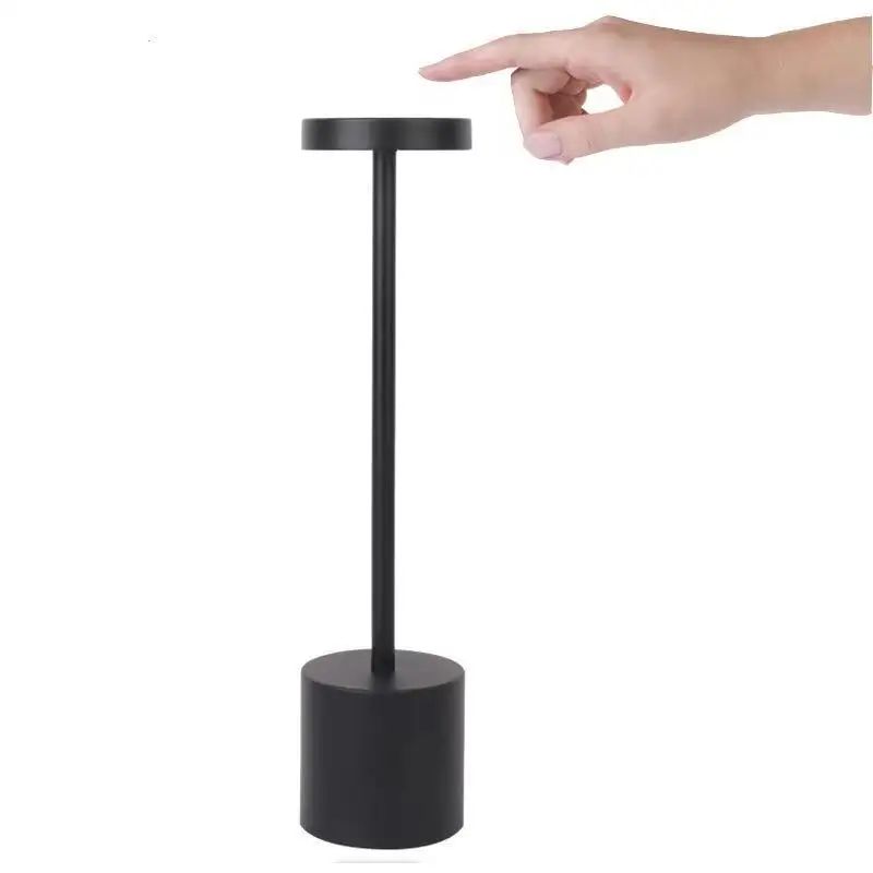 Rechargeable Cordless LED Table Lamp – 3-Color Dimmable Touch Bedside Lamp