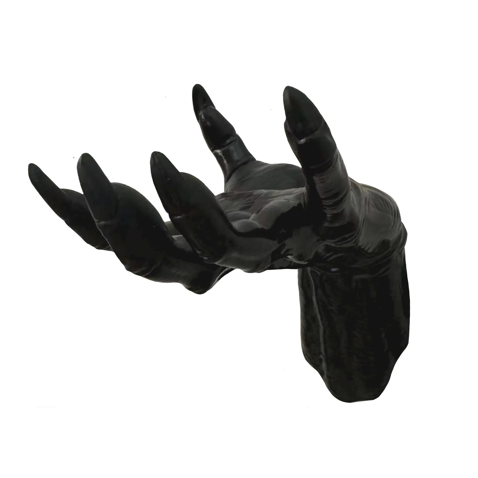 Gothic Creepy Hand Wall Candle Holder - Life-Size Horror Hand Halloween & Christmas Decor