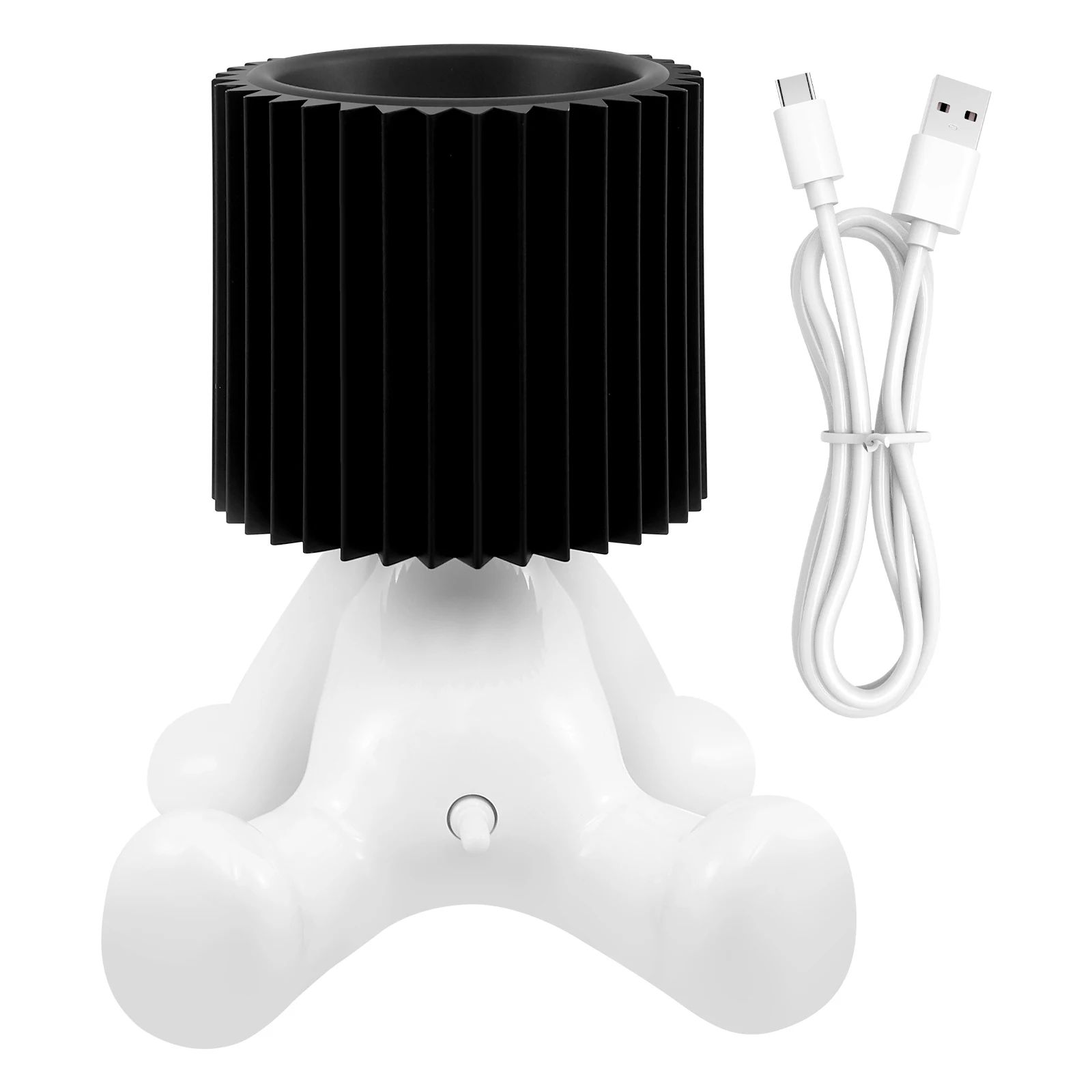 Creative Shy Boy Table Lamp - Funny Naughty Boy Night Light for Bedroom & Desk Decor